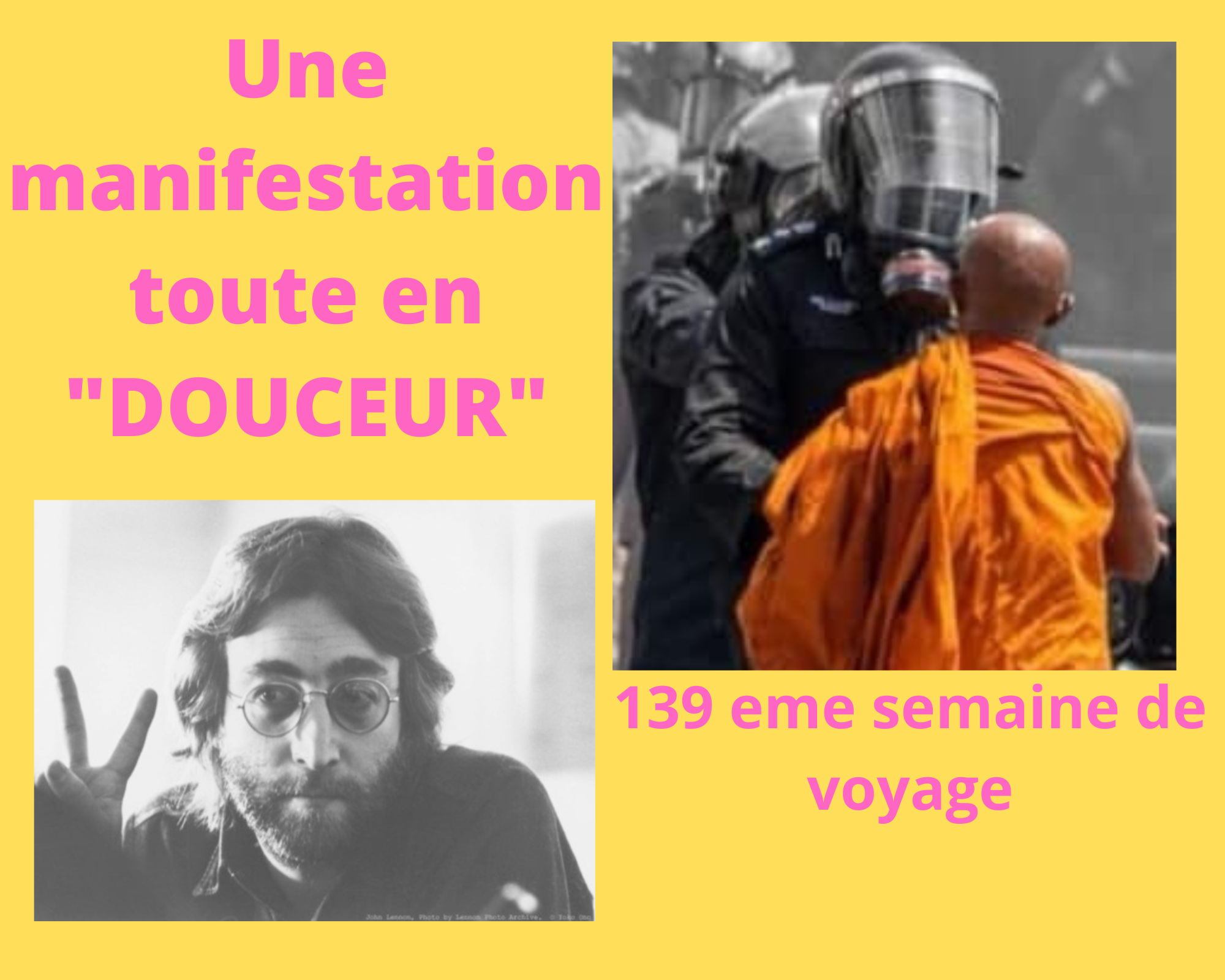 Une manifestation toute en DOUCEUR 1