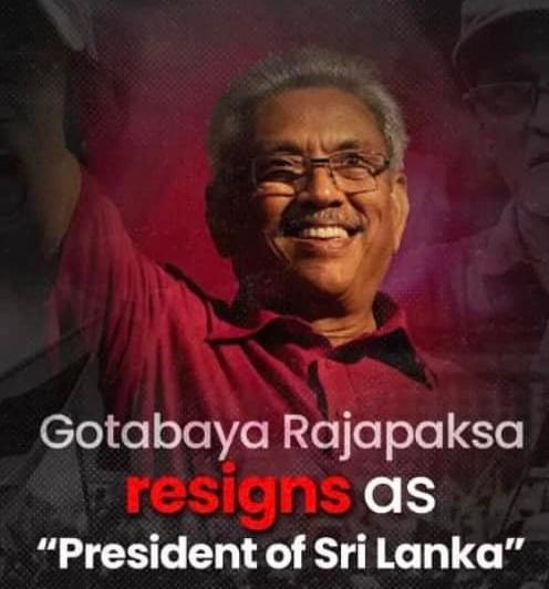 prsident du Sri Lanka