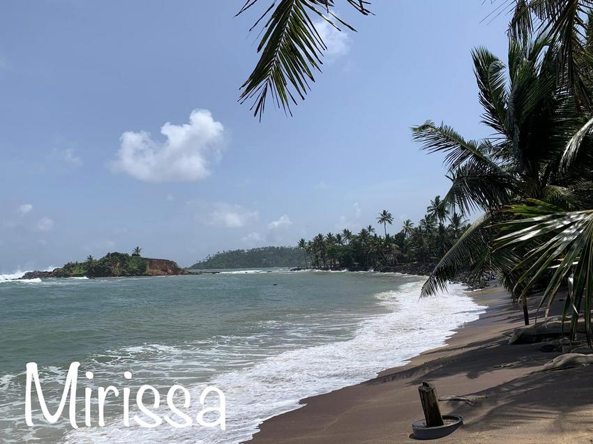 mirissa est une plage à sri lanka