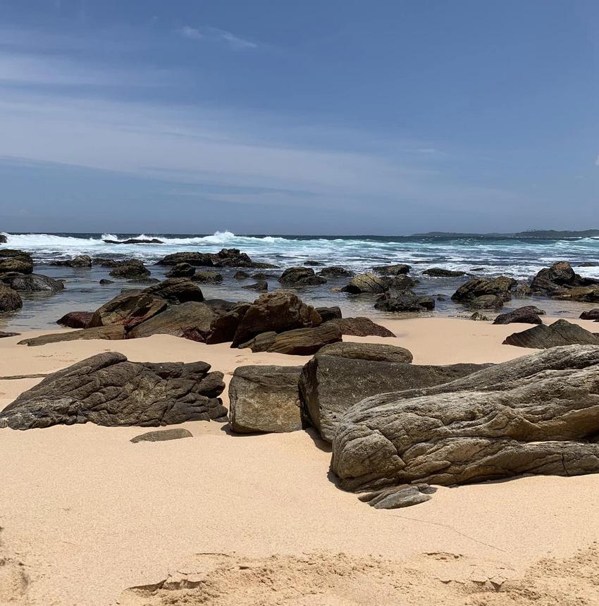 une plage sri lankaise