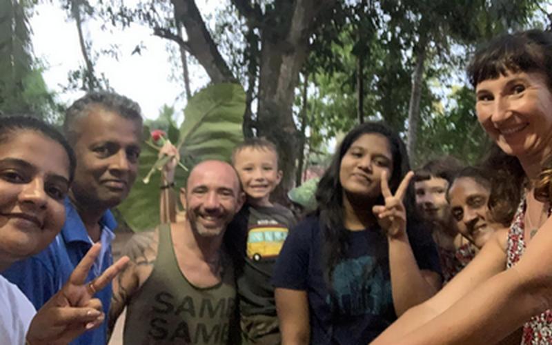 jadeon chez la famille sri lankaise