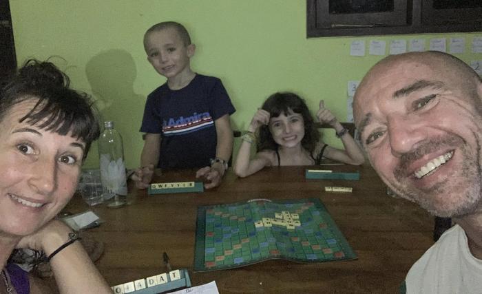 première partie de scrable