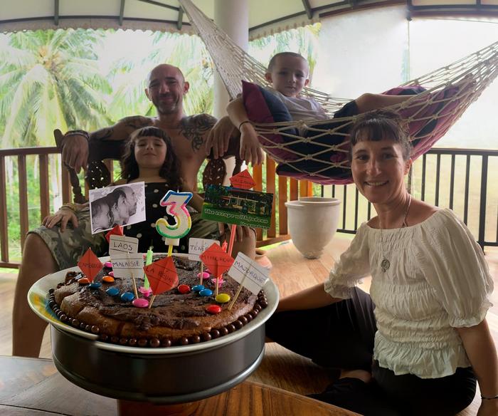 anniversaire 3 ans à Sri lanka