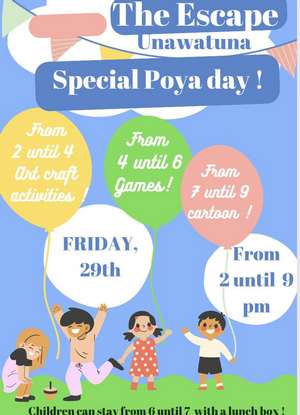 poya day Sri Lanka