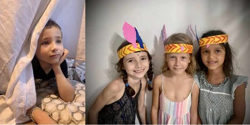 Les enfants de yapuka à Unawatuna