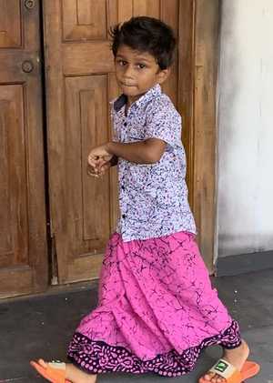 enfant sri lankais