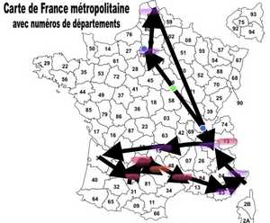carte de france